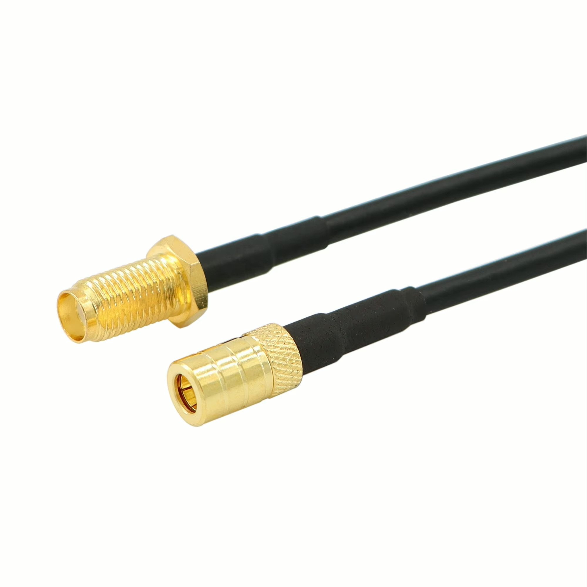 SMA Female to SMB Female RF Coaxial Adapter Cable RG174 Kit for SDR Equipment Ham Radio 3G 4G LTE Antennas and GPS